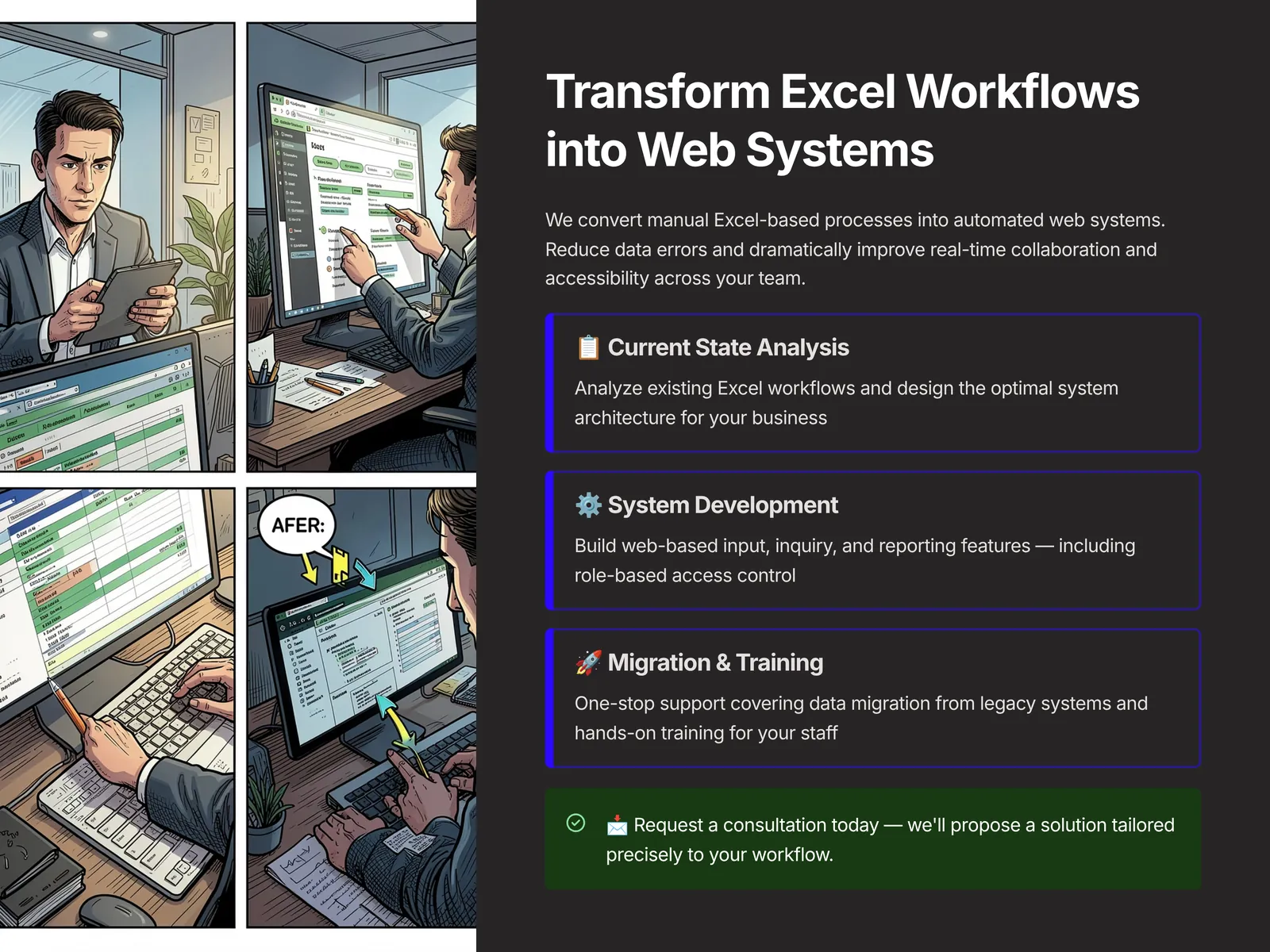 Custom web, app and business systems — 7