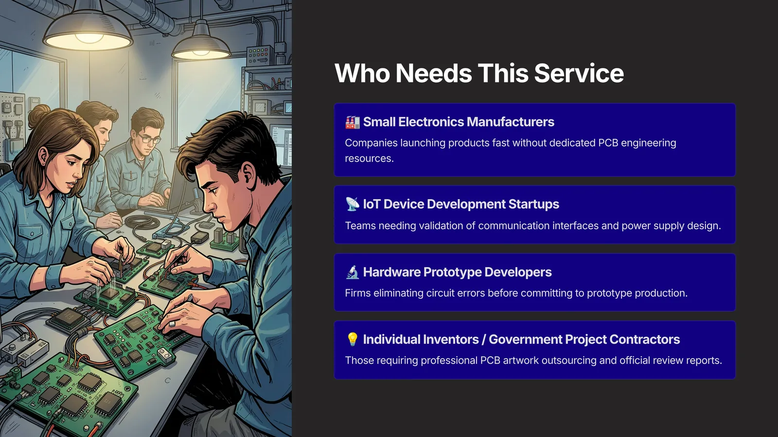 AI-assisted schematic review and PCB artwork service — 2