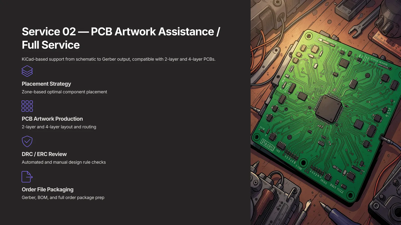 AI-assisted schematic review and PCB artwork service — 5